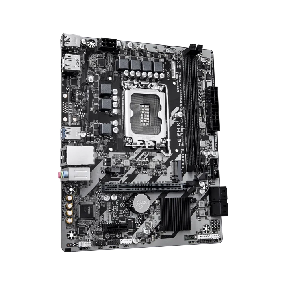Gigabyte Motherboard H810M K DDR5 For Intel Ultra Processors view 2